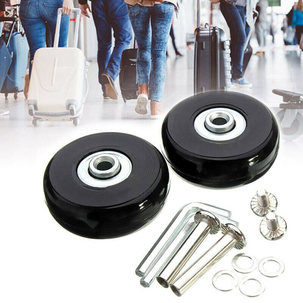 Silent Replacement Luggage Wheels - Kit di riparazione per ruote e