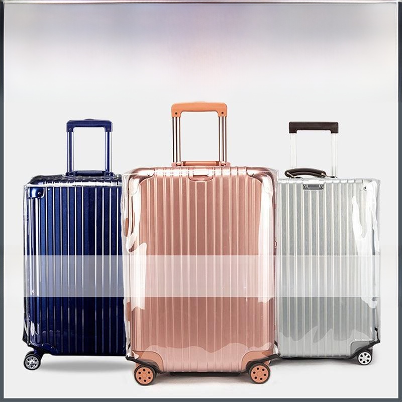 Luggage Protective Cover Transparent - Copertura Protettiva Trasparente per Bagagli, Antipolvere,