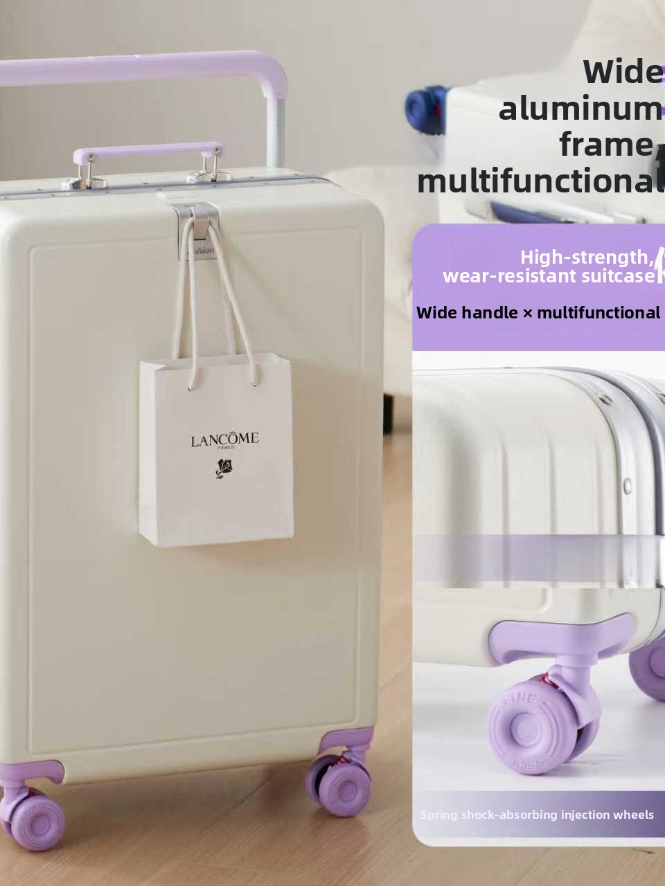Aluminum Frame Carry On Luggage - Nuova Valigia con Telaio in Alluminio