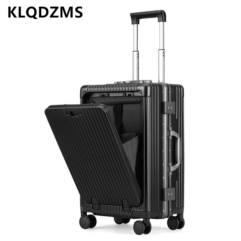 Front Opening Laptop Luggage 24 Inch - KLQDZMS Valigia da cabina da 18,