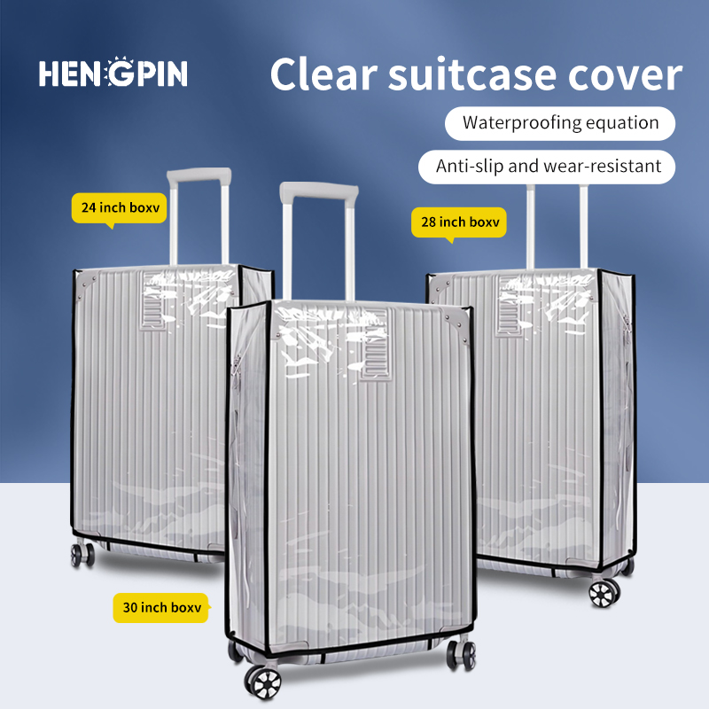 Waterproof Suitcase Cover Protector - Copertura protettiva per bagagli completamente trasparente