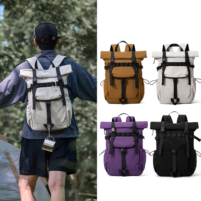 Foldable Rolling Luggage Bag - Nuovo zaino da viaggio espandibile da