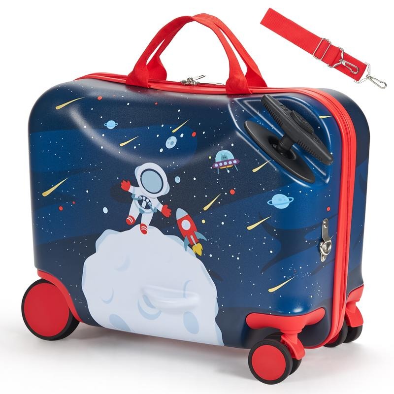 Kids Ride On Suitcase Scooter - Valigia Cavalcabile per Bambini da 18