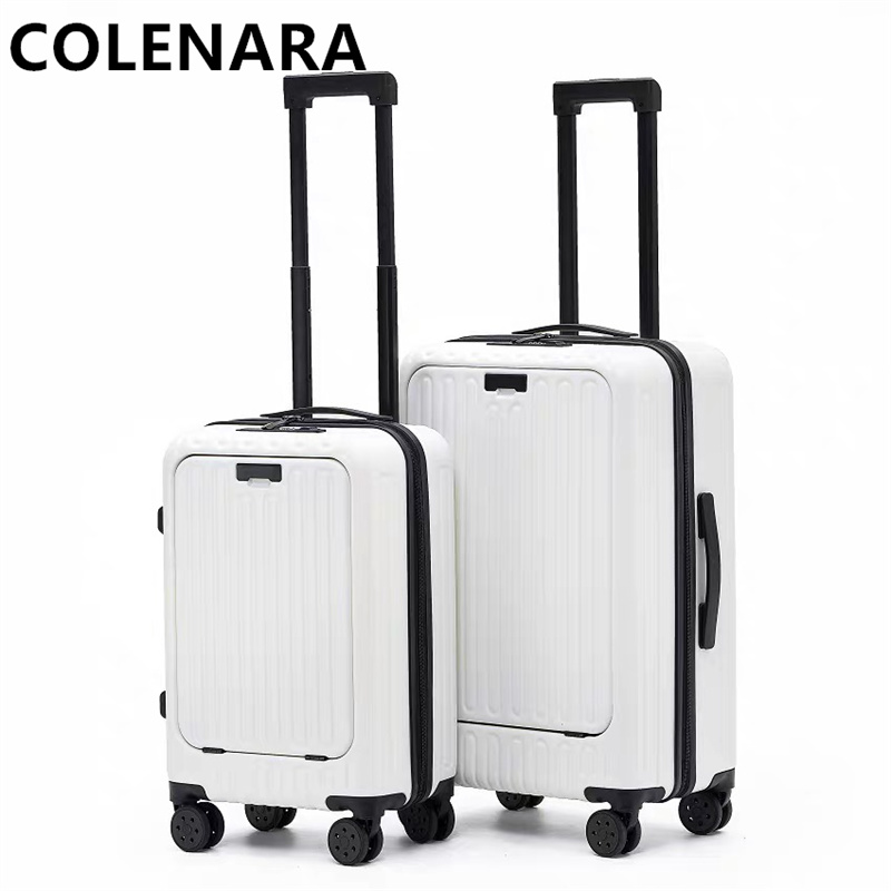 Front Opening Laptop Luggage 24 Inch - COLENARA Valigia Multifunzionale da Cabina 20/24/26