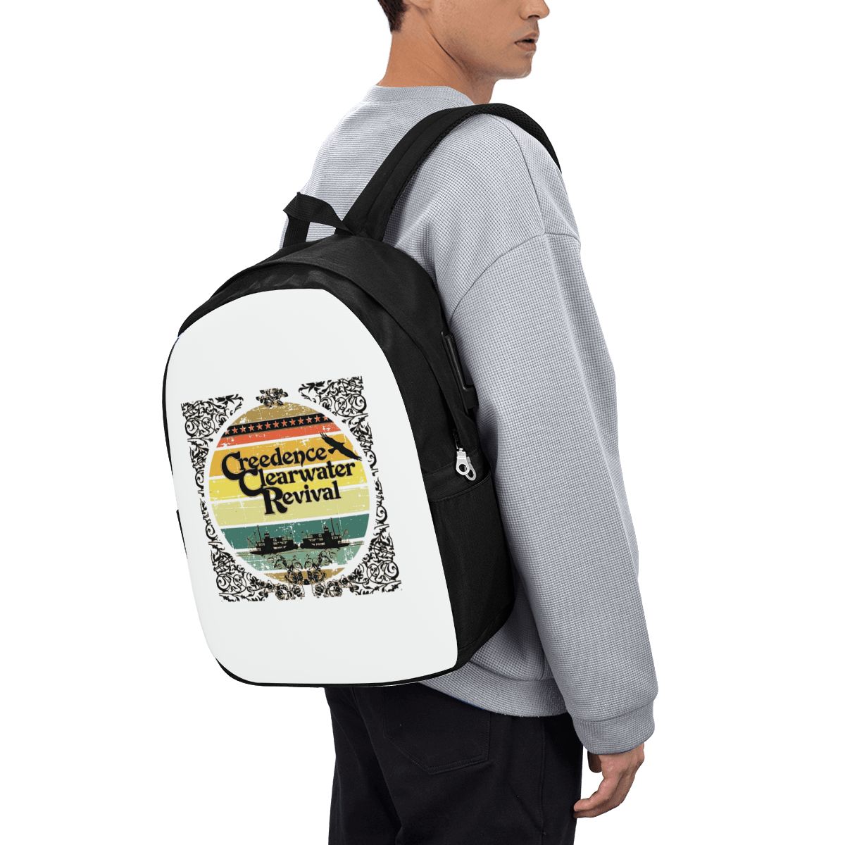 Travel Bags - Creedence Clearwater Revival Riverboats Zaino da
