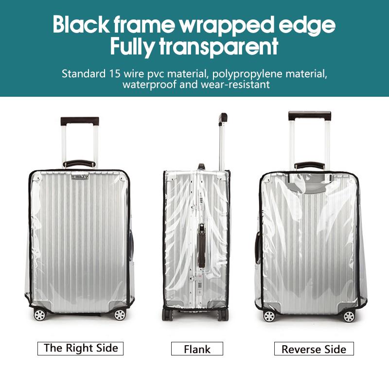 Luggage Protective Cover Transparent - Copertura per Valigie Trasparente da Viaggio,