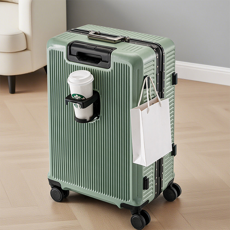Spinner Wheel Rolling Suitcase 20 Inch - Valigia con password con telaio in