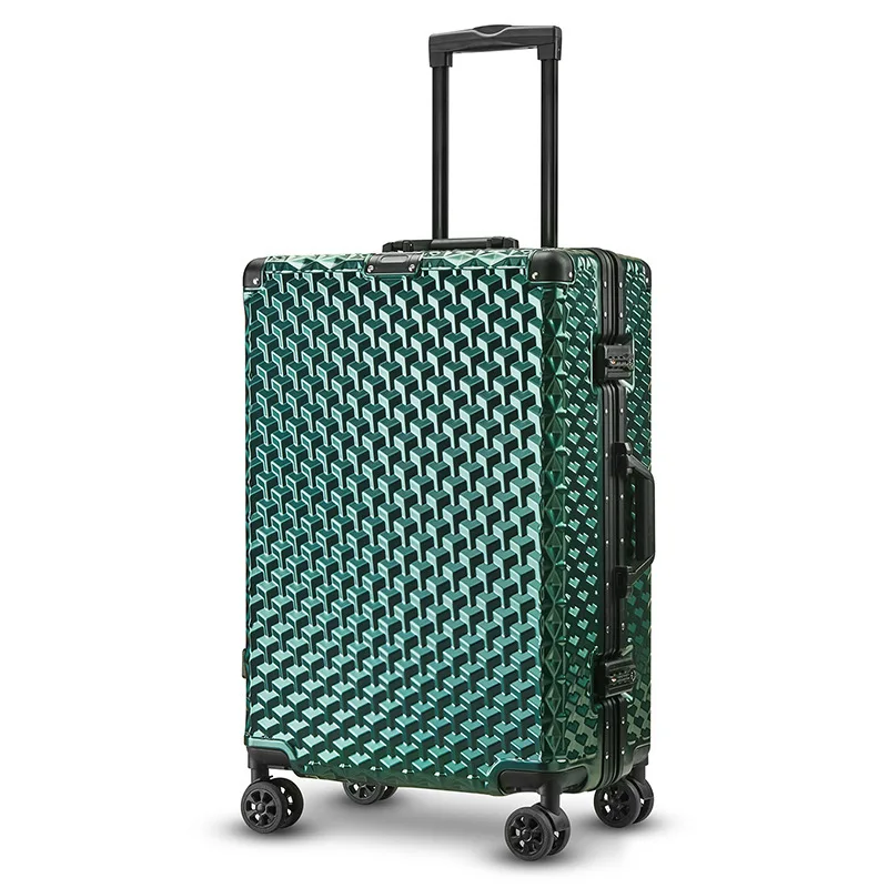 Aluminum Frame Carry On Luggage - Nuova valigia da viaggio, password box