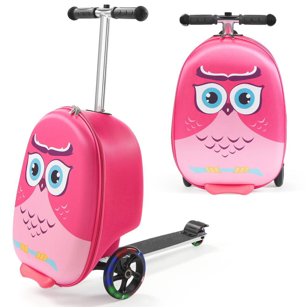 Kids Ride On Suitcase Scooter - Valigia Monopattino per Bambini da 20
