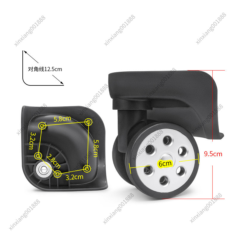 Ruote di Ricambio per Valigie  - Silent Replacement Luggage Wheels recensione e prezzo