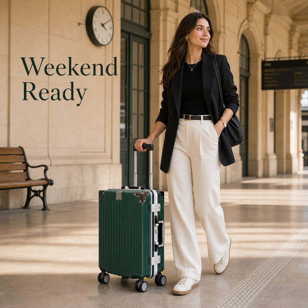Valigia da cabina approvata pe - Aluminum Frame Carry On Luggage recensione e prezzo