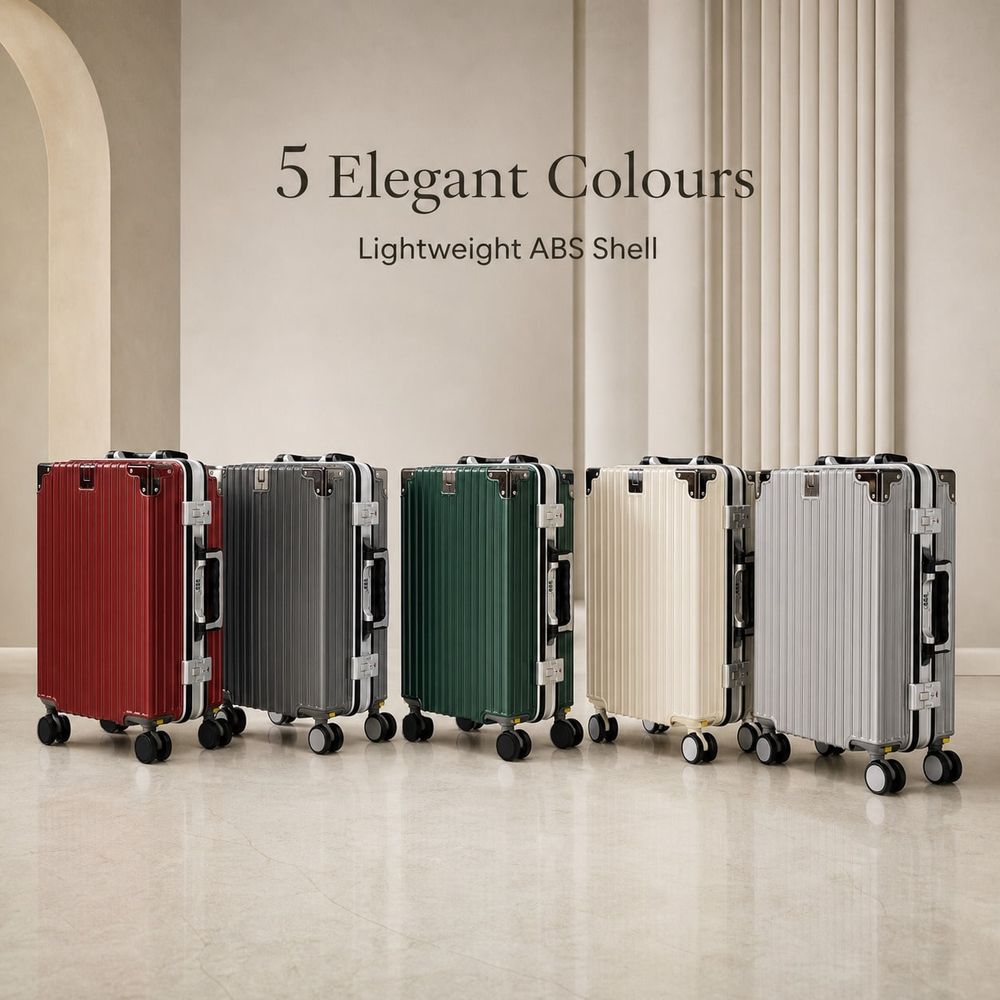 Valigia da cabina approvata pe - Aluminum Frame Carry On Luggage recensione e prezzo