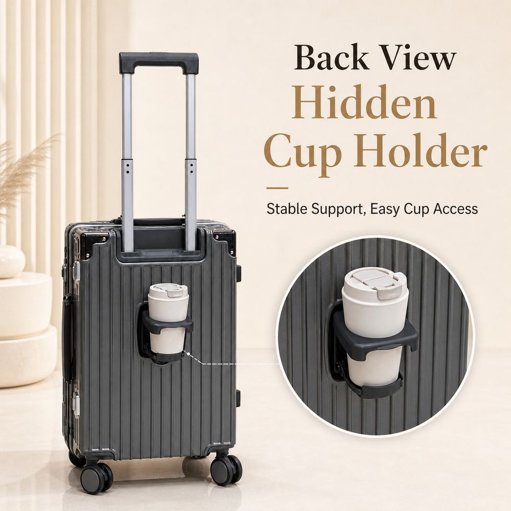 Valigia da cabina approvata pe - Aluminum Frame Carry On Luggage recensione e prezzo