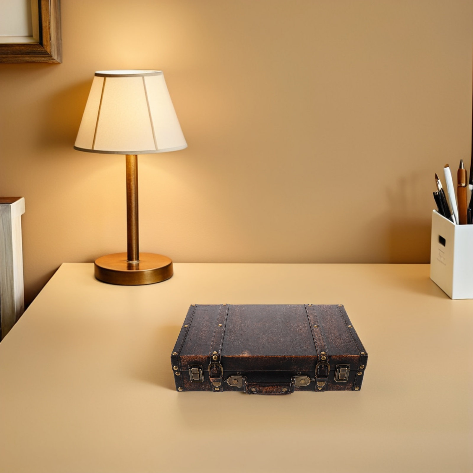Valigia Vintage per Foto, Baul - Retro Vintage Trunk Suitcase recensione e prezzo