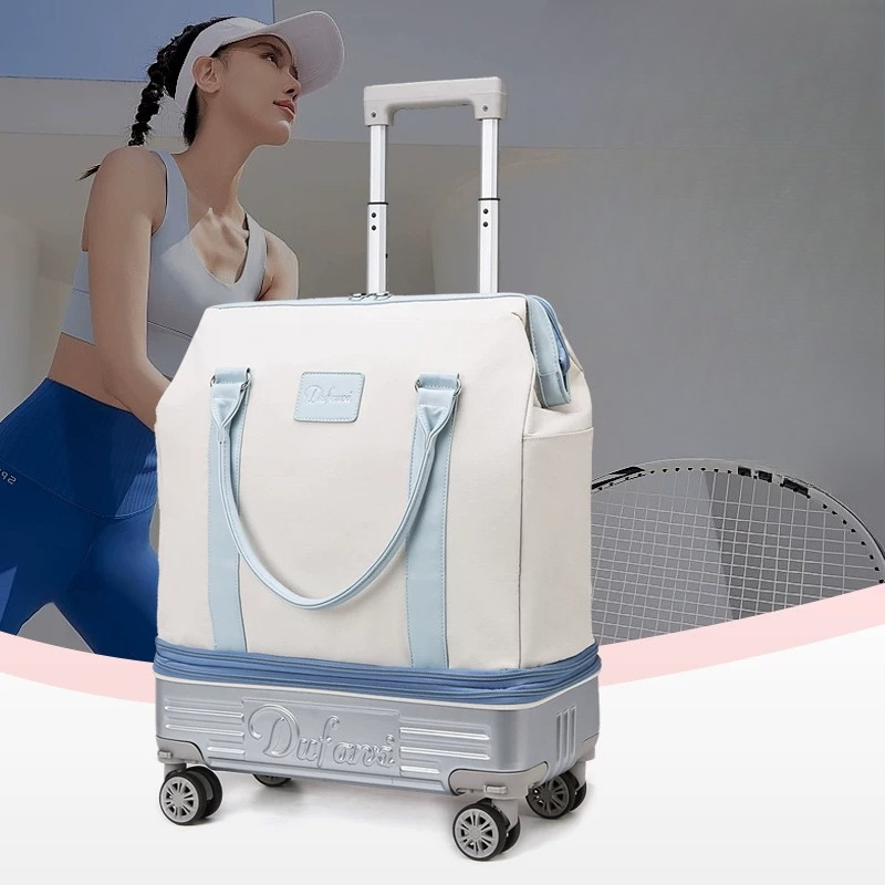 Borsa da Viaggio Pieghevole co - Foldable Rolling Luggage Bag recensione e prezzo