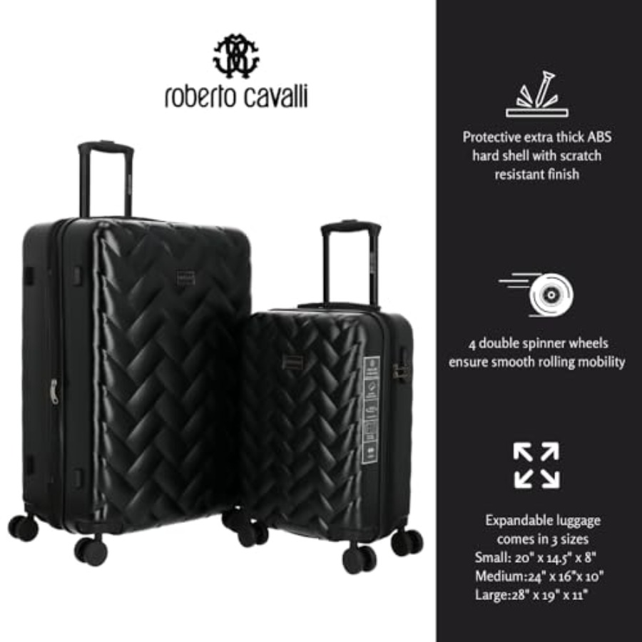 Set di valigie da viaggio: gus - Expandable Hard Shell Luggage Set recensione e prezzo