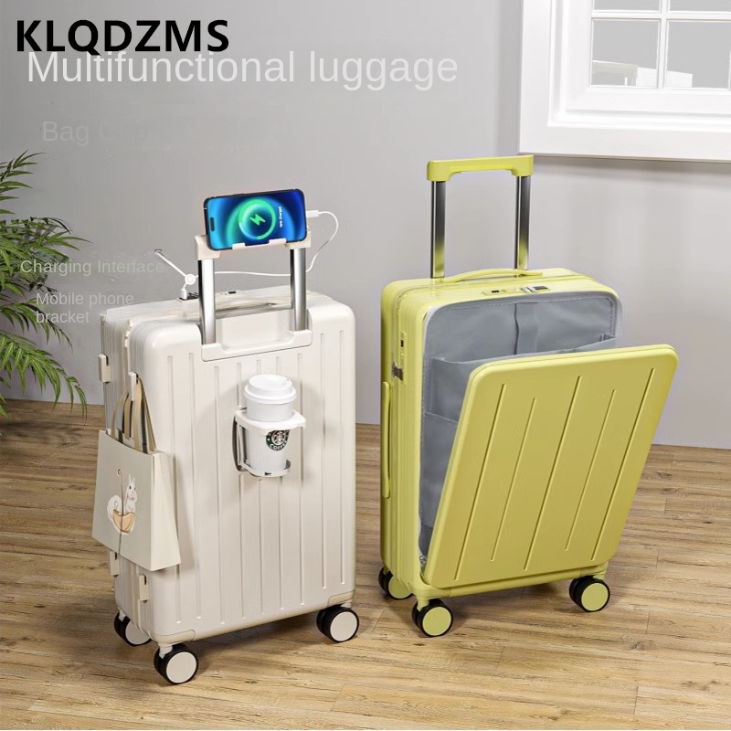 KLQDZMS Valigia di Alta Qualit - Front Opening Laptop Luggage 24 Inch recensione e prezzo