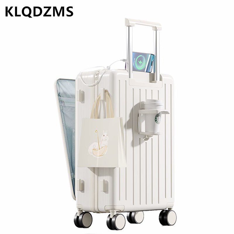 KLQDZMS Valigia di Alta Qualit - Front Opening Laptop Luggage 24 Inch recensione e prezzo