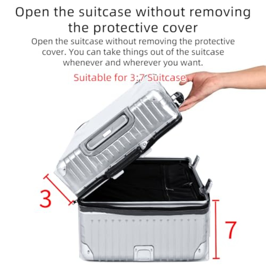Copertura Protettiva Trasparen - Luggage Protective Cover Transparent recensione e prezzo