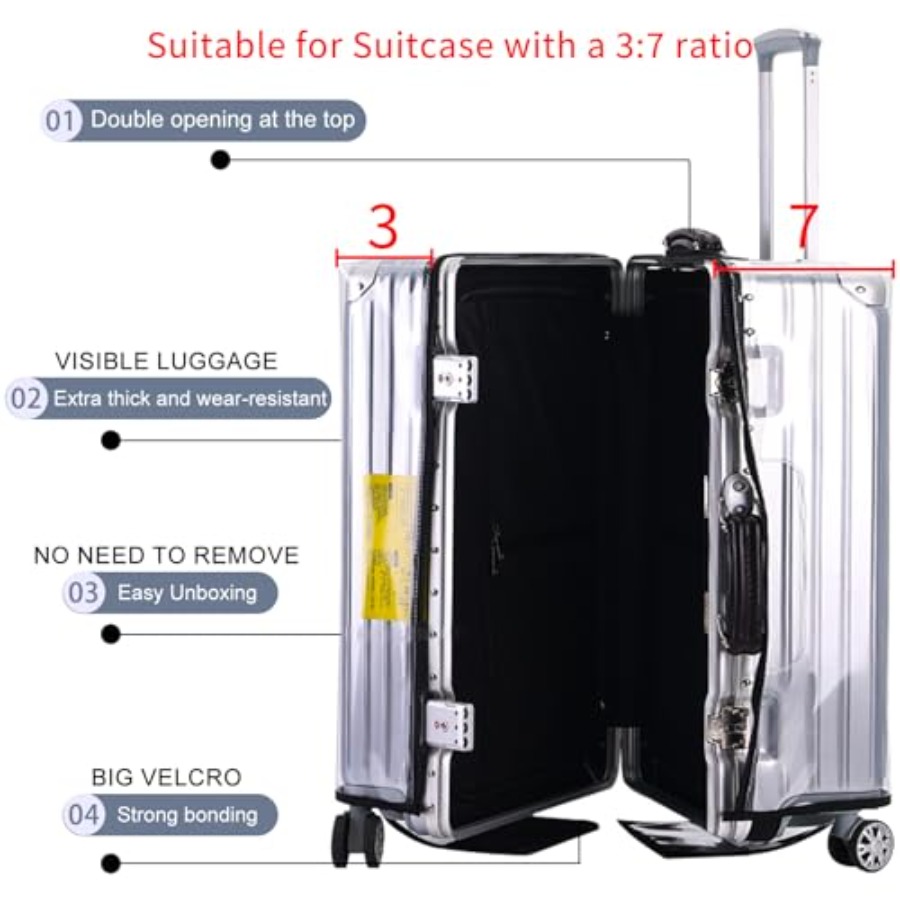 Copertura Protettiva Trasparen - Luggage Protective Cover Transparent recensione e prezzo