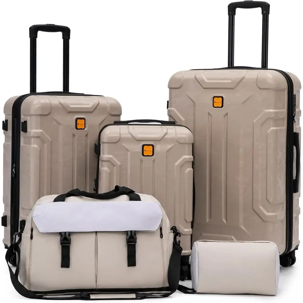 Set di 5 Valigie Rigide, 20/24 - Expandable Hard Shell Luggage Set recensione e prezzo