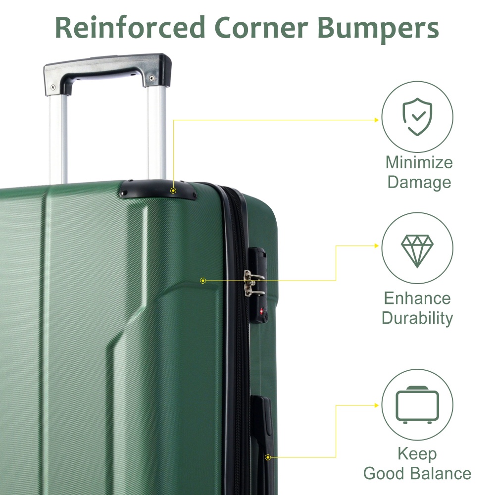 Set di 2 Valigie Espandibili i - Expandable Hard Shell Luggage Set recensione e prezzo