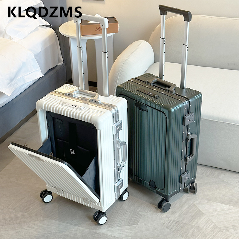 KLQDZMS Valigia da cabina da 1 - Front Opening Laptop Luggage 24 Inch recensione e prezzo