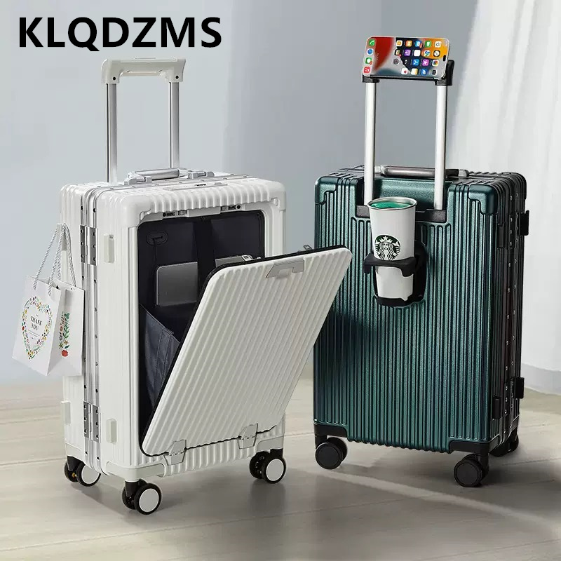 KLQDZMS Valigia da cabina da 1 - Front Opening Laptop Luggage 24 Inch recensione e prezzo