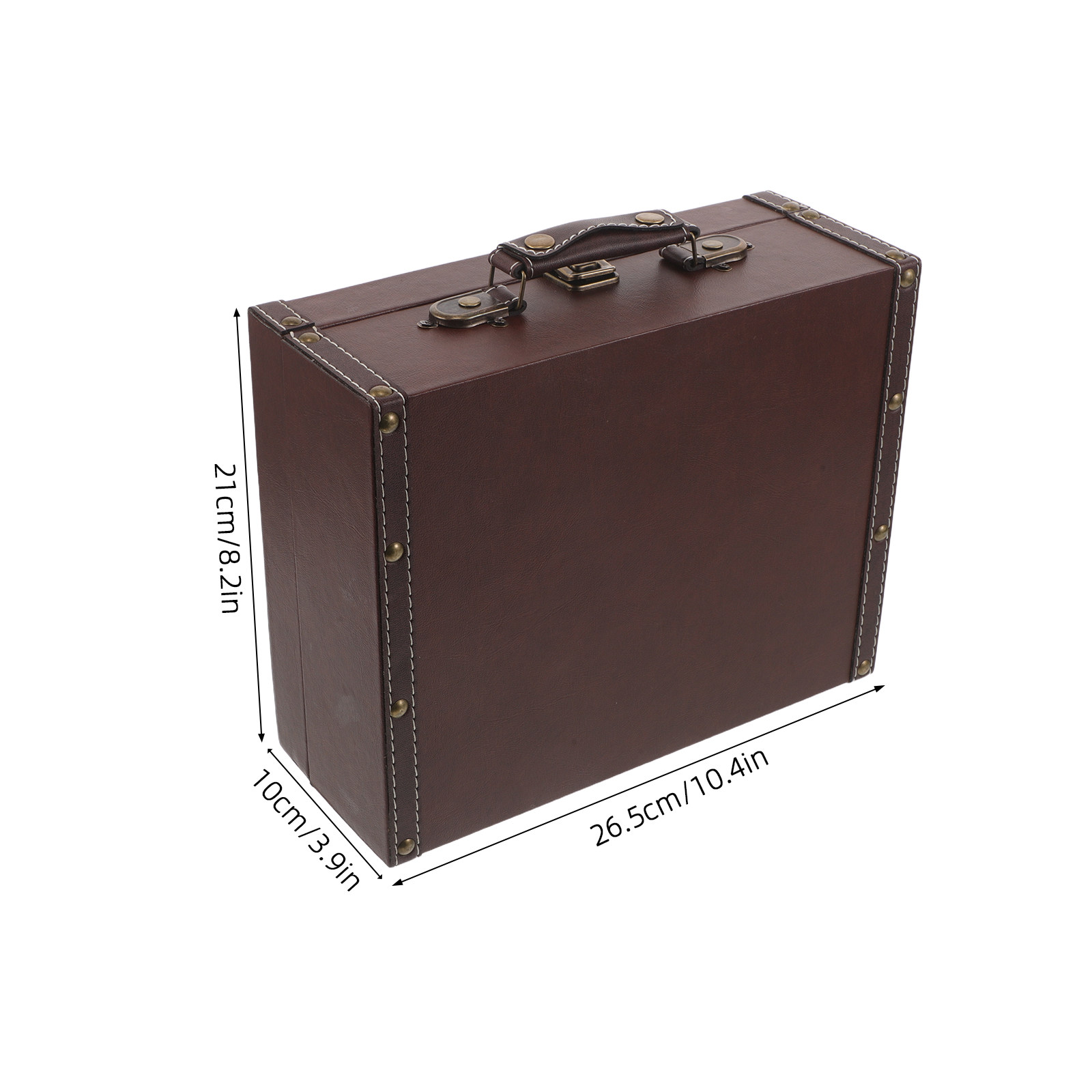 Valigia Vintage Decorativa, Ba - Retro Vintage Trunk Suitcase recensione e prezzo