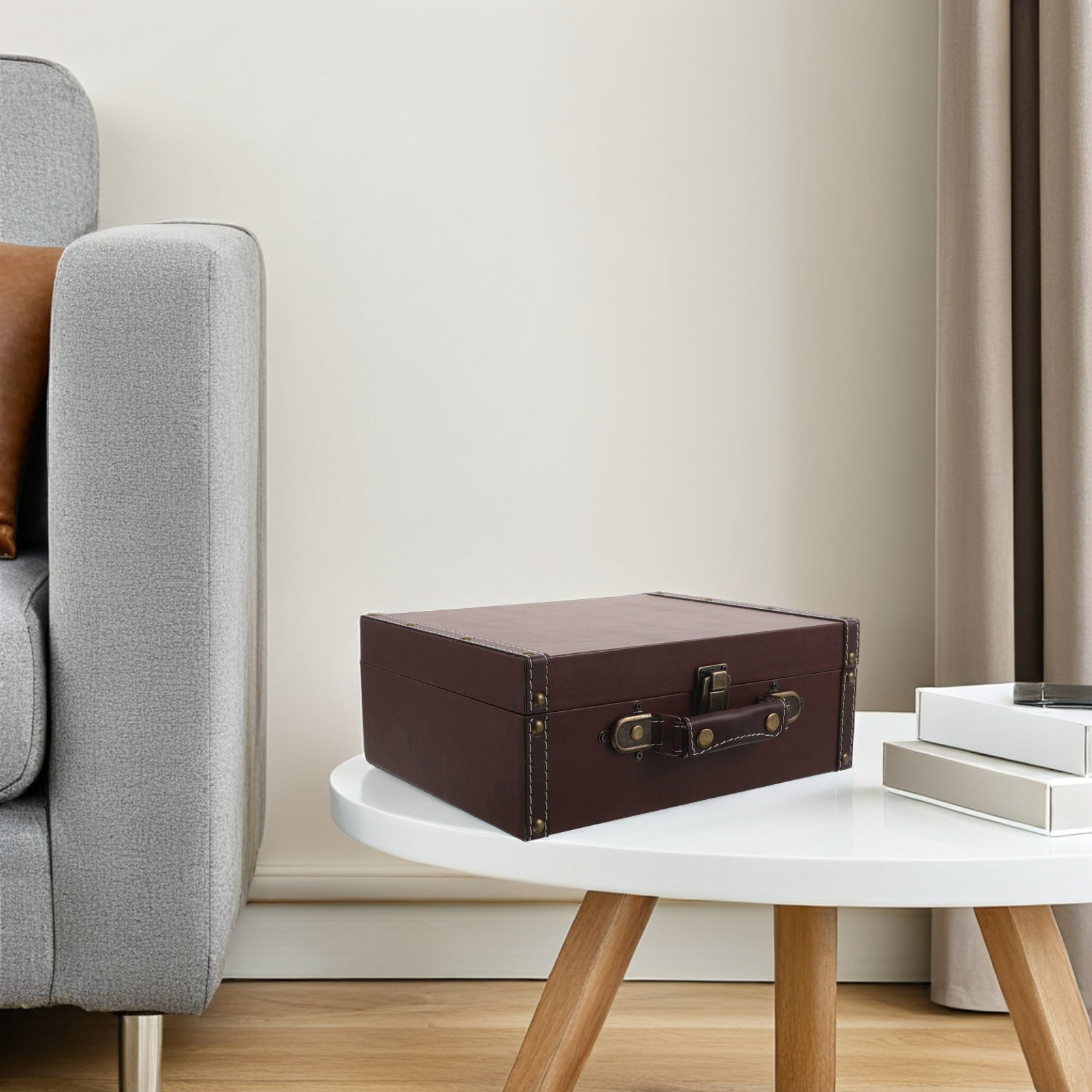 Valigia Vintage Decorativa, Ba - Retro Vintage Trunk Suitcase recensione e prezzo