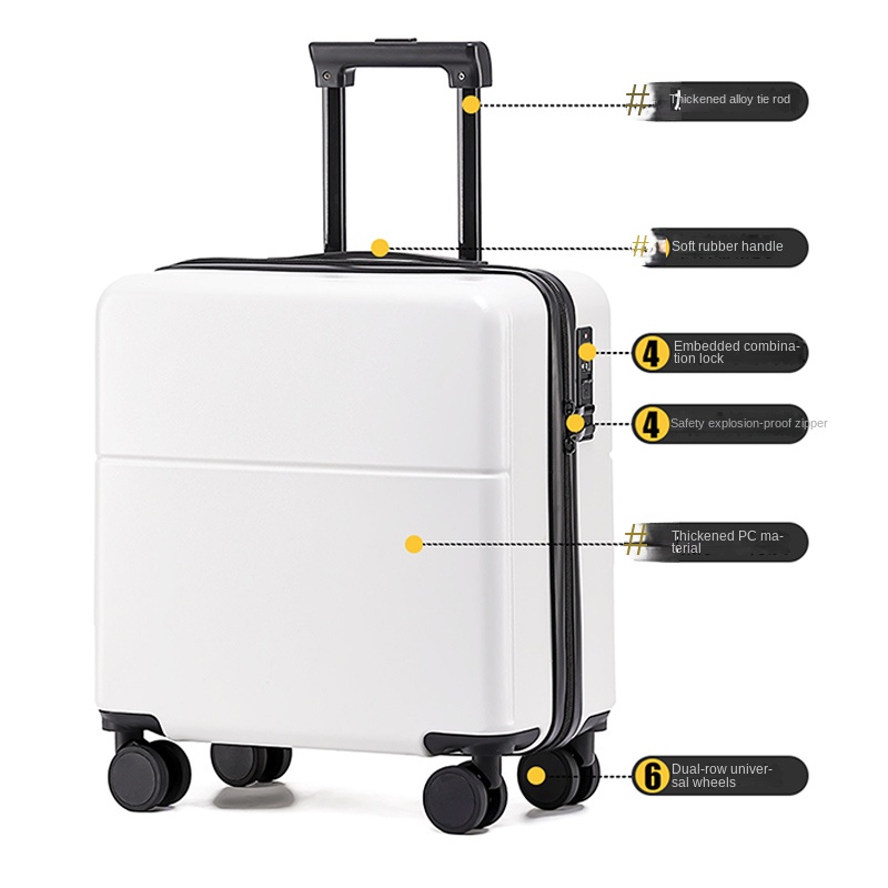 Valigia trolley leggera da 20  - Cabin Size Lightweight Travel Trolley recensione e prezzo