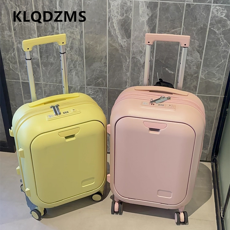 KLQDZMS Valigia da viaggio da  - Front Opening Laptop Luggage 24 Inch recensione e prezzo
