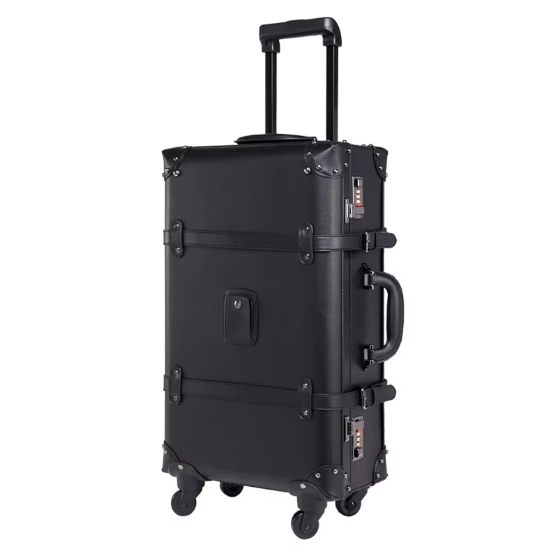 Nuovo Retro Trolley Spinner Va - Retro Vintage Trunk Suitcase recensione e prezzo