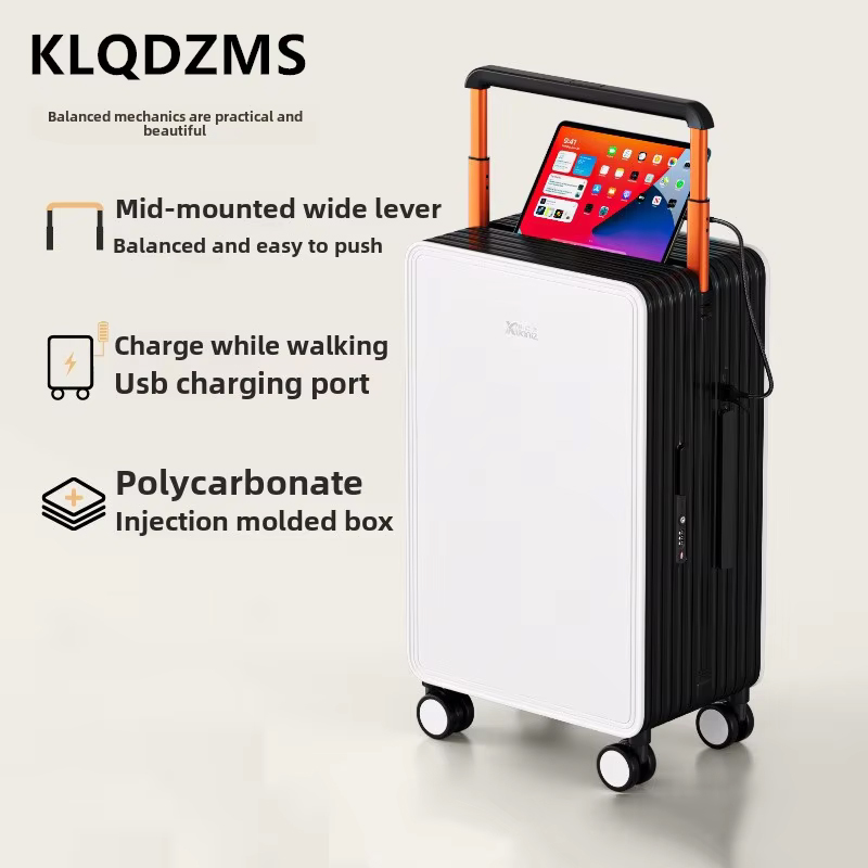 KLQDZMS Bagagli ABS + PC Scato - Spinner Wheel Rolling Suitcase 20 Inch recensione e prezzo