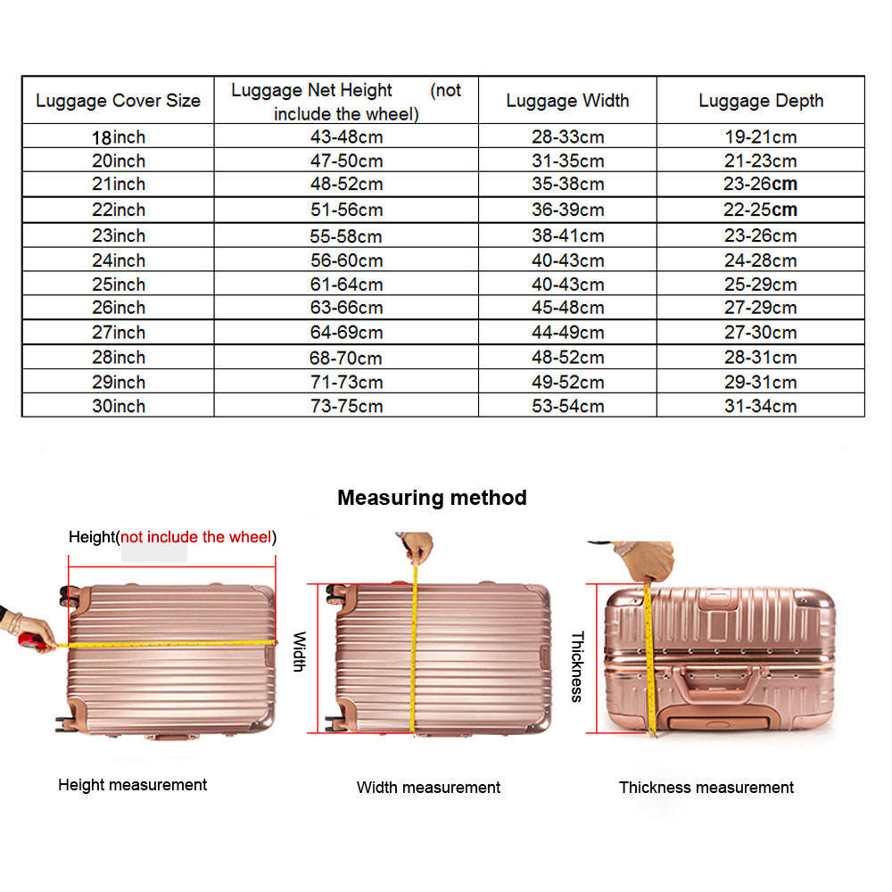 Copertura protettiva per valig - Luggage Protective Cover Transparent recensione e prezzo
