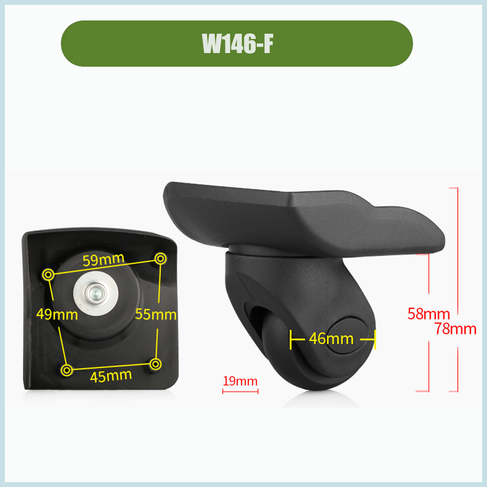 Kit di Ruote Girevoli di Ricam - Silent Replacement Luggage Wheels recensione e prezzo
