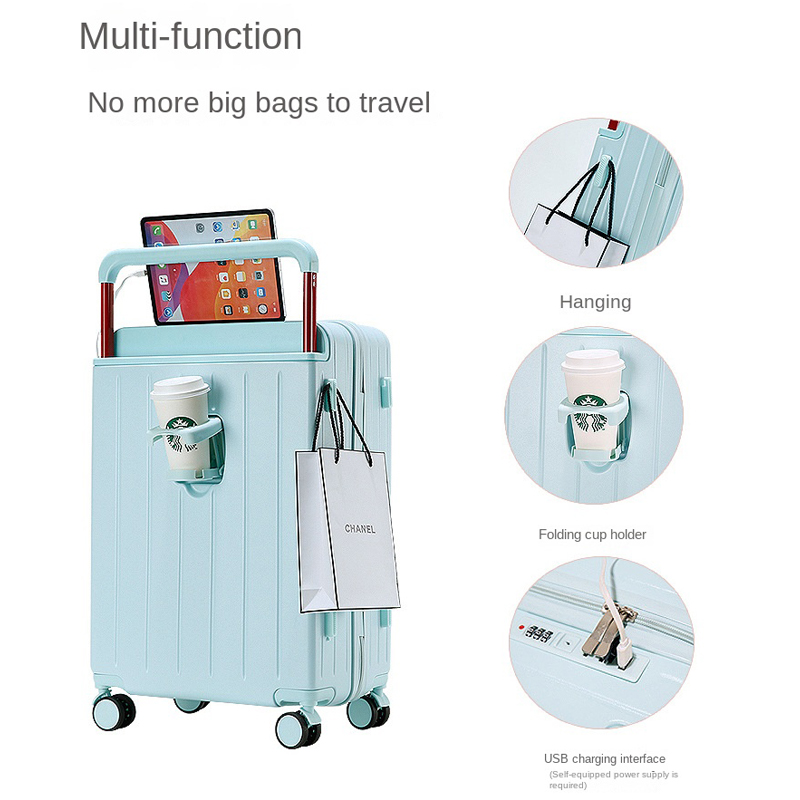 Valigia da viaggio con manigli - Spinner Wheel Rolling Suitcase 20 Inch recensione e prezzo