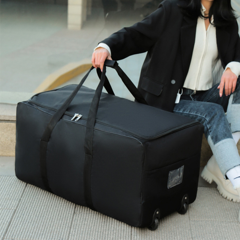 Borse trolley di grande capaci - Foldable Rolling Luggage Bag recensione e prezzo