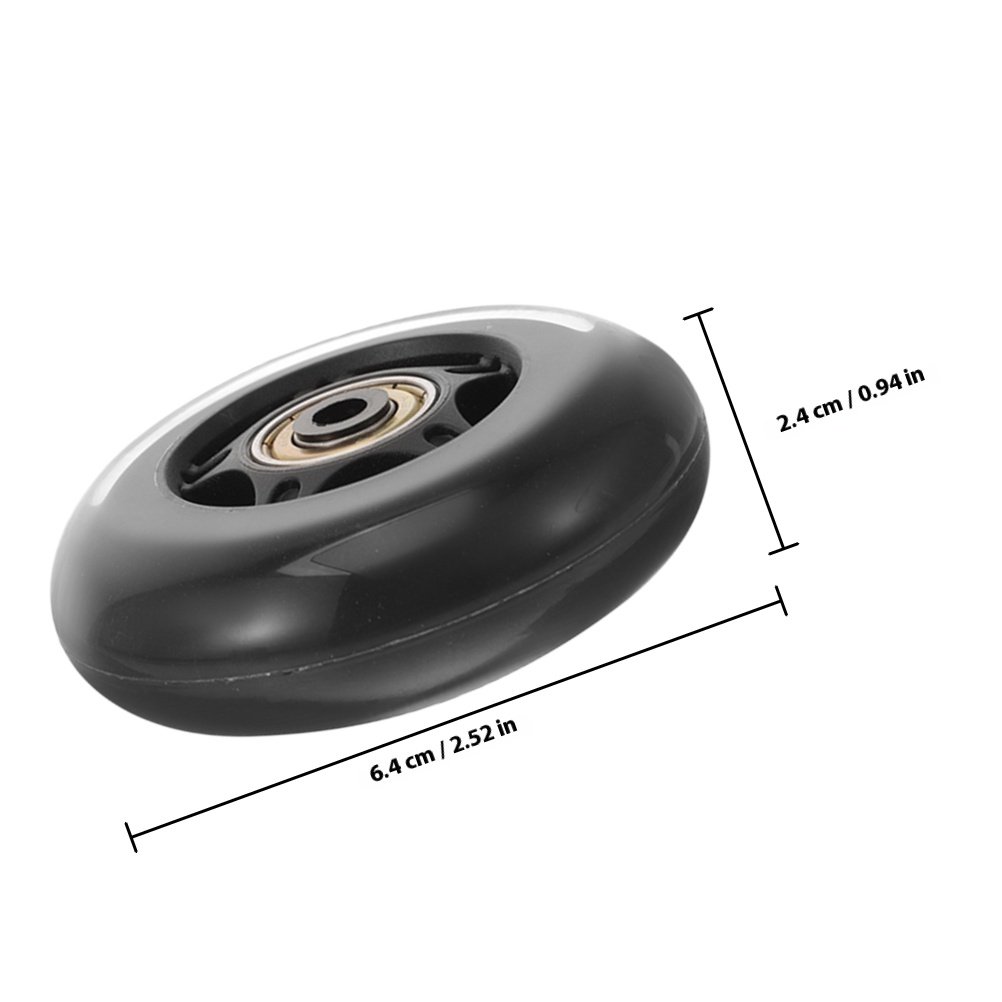4 ruote di ricambio trasparent - Silent Replacement Luggage Wheels recensione e prezzo