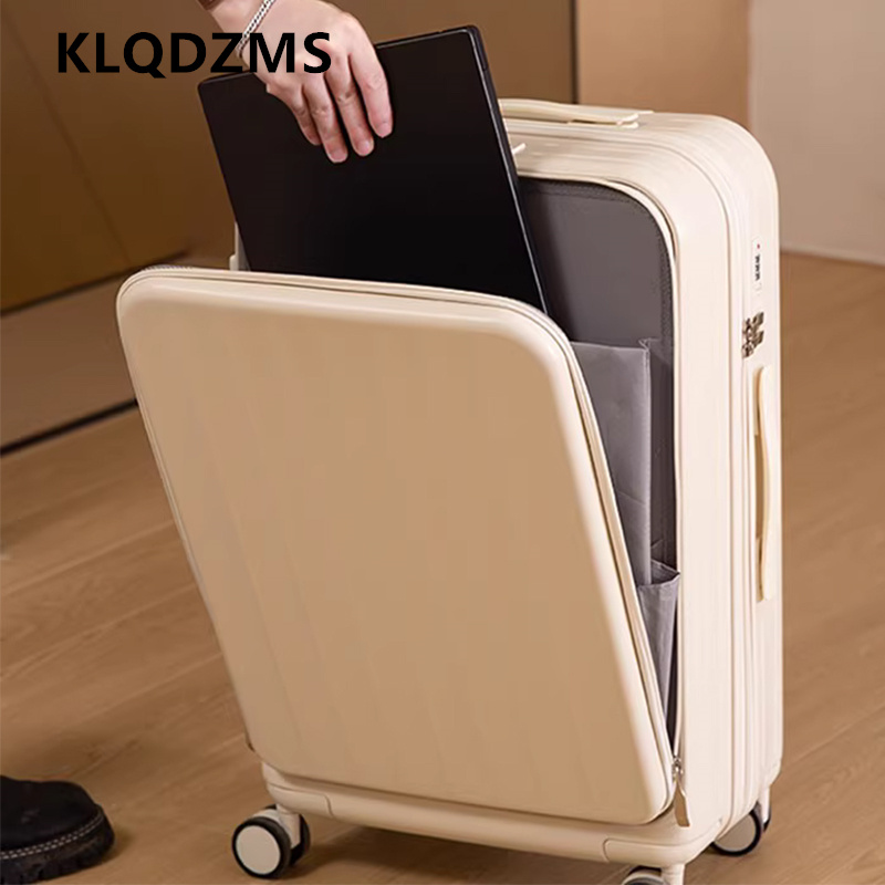 Valigia Multifunzionale KLQDZM - Front Opening Laptop Luggage 24 Inch recensione e prezzo