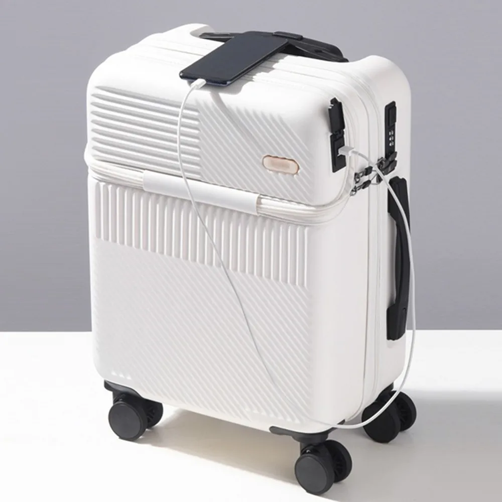 Valigia Trolley con Apertura F - Front Opening Laptop Luggage 24 Inch recensione e prezzo