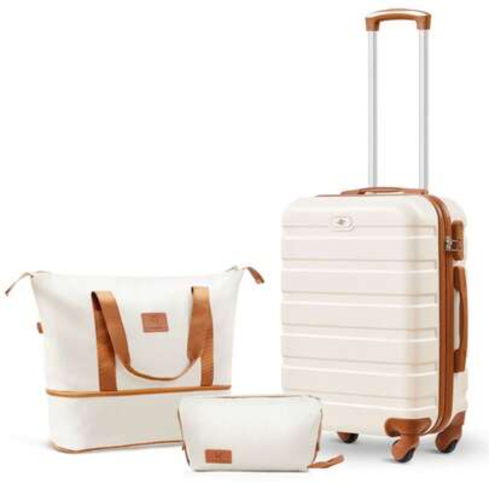 Set di 3 Valigie da Viaggio da - Expandable Hard Shell Luggage Set recensione e prezzo