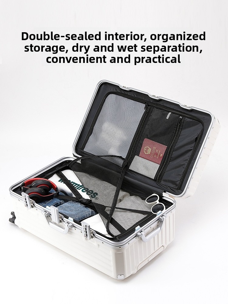 Valigia in Alluminio da 20 Pol - Aluminum Frame Carry On Luggage recensione e prezzo
