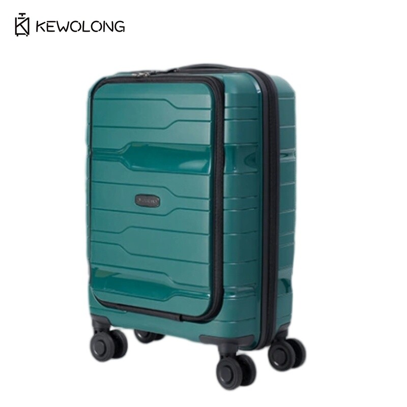 Valigia da viaggio con apertur - Cabin Size Lightweight Travel Trolley recensione e prezzo