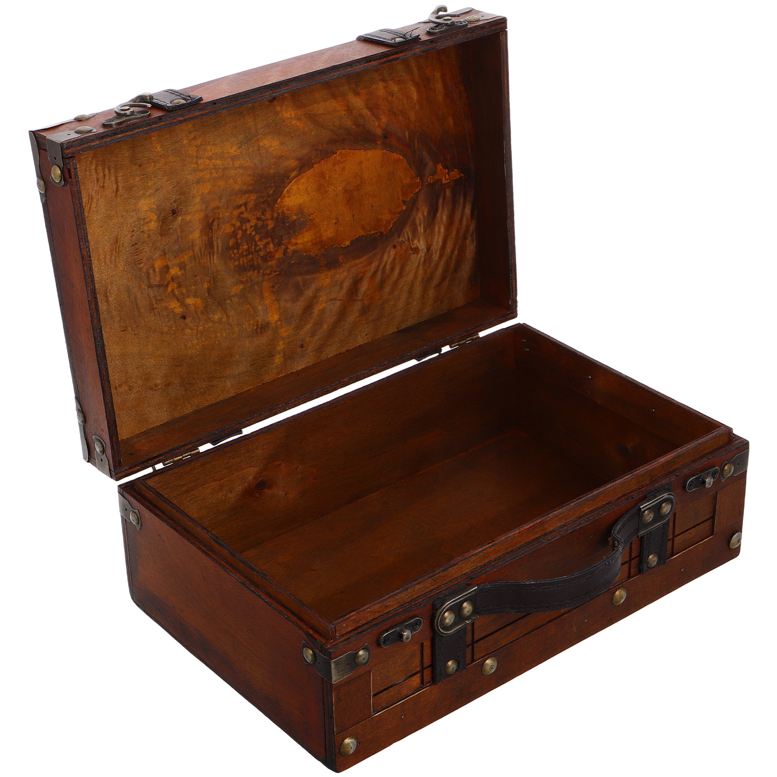 Scatola portaoggetti in legno  - Retro Vintage Trunk Suitcase recensione e prezzo