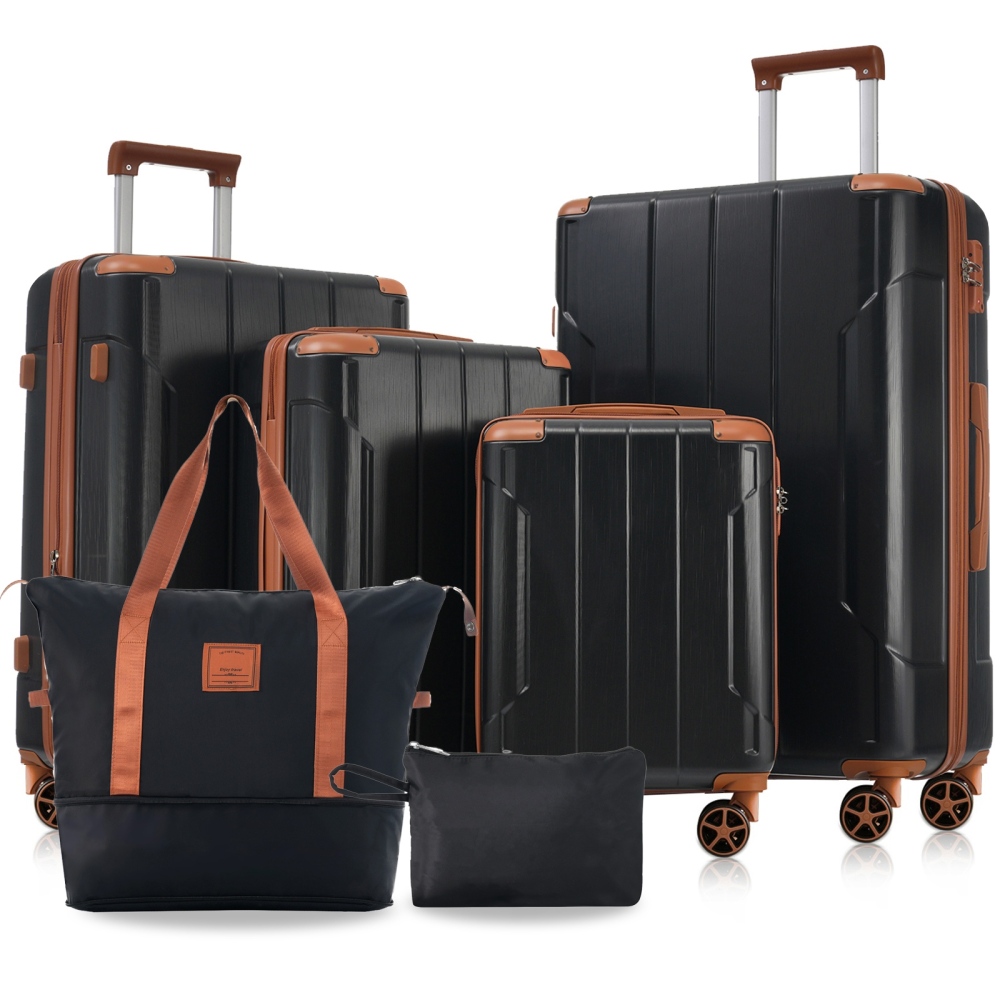 Set di Valigie Rigide 6 Pezzi, - Expandable Hard Shell Luggage Set recensione e prezzo