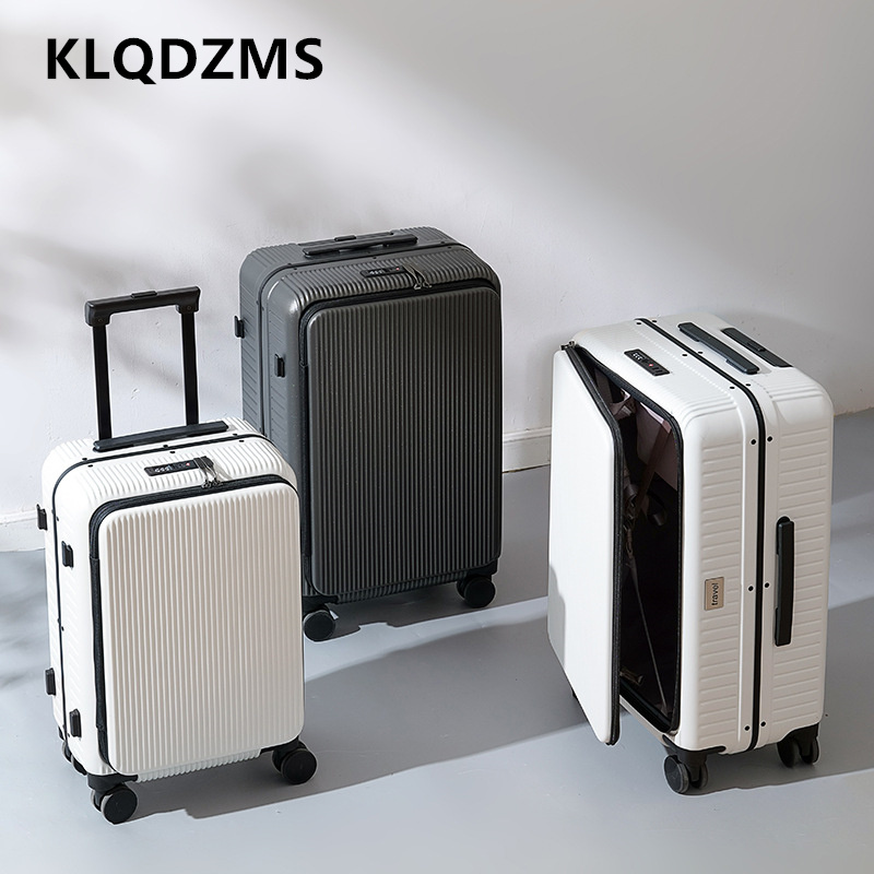 KLQDZMS Valigia Trolley da 20/ - Front Opening Laptop Luggage 24 Inch recensione e prezzo