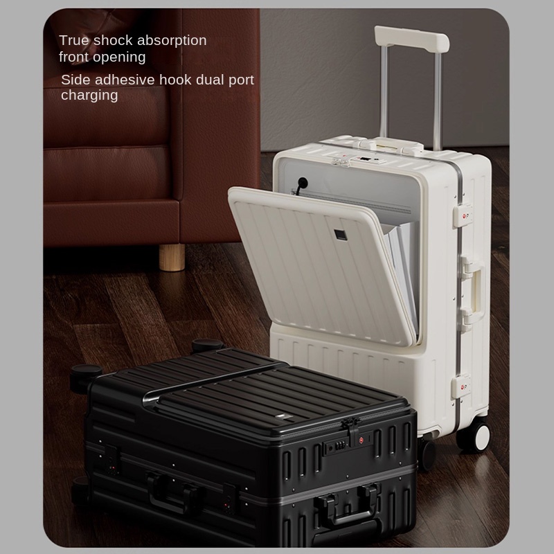 Bagaglio multifunzionale con a - Aluminum Frame Carry On Luggage recensione e prezzo