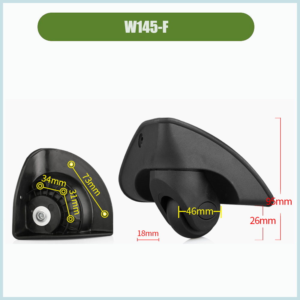 Ruote di ricambio universali p - Silent Replacement Luggage Wheels recensione e prezzo