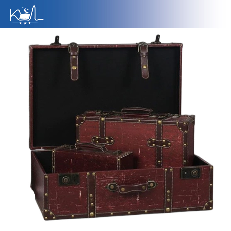 Valigia Decorativa Vintage Ros - Retro Vintage Trunk Suitcase recensione e prezzo